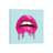 Melting Kiss by Paul Fuentes - Print on Canvas-961975364-961975363
