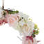 Handcrafted Faux Rose 30cm Wreath