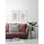 Santoyo Poppy Brown Lines 2 Piece Single Picture Frame Painting Set-2110291923-2110291928-2110291933