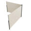 Auvent latéral rétractable manuel l 236,25 po x P 3,5 po beige-118914415-118914418