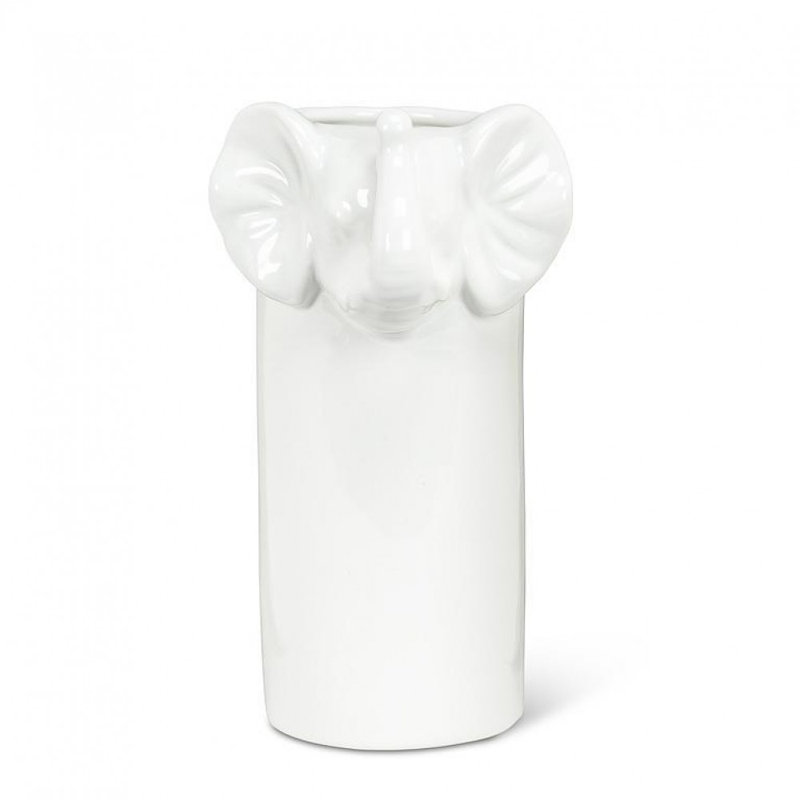 Elephant Face Vase