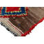 Vintage Moroccan Runner Rug With Red & Blue Diamond Medallions - Rug & Kilim
