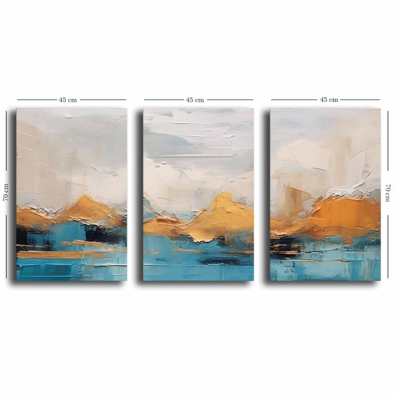 Decorative Canvas Painting (3 Pieces)