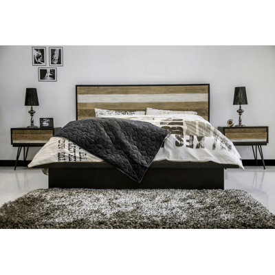 Blaze Solid Wood Bed