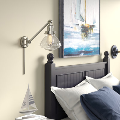 Lampe murale avec bras pivotant 1 lumière Chesterville
