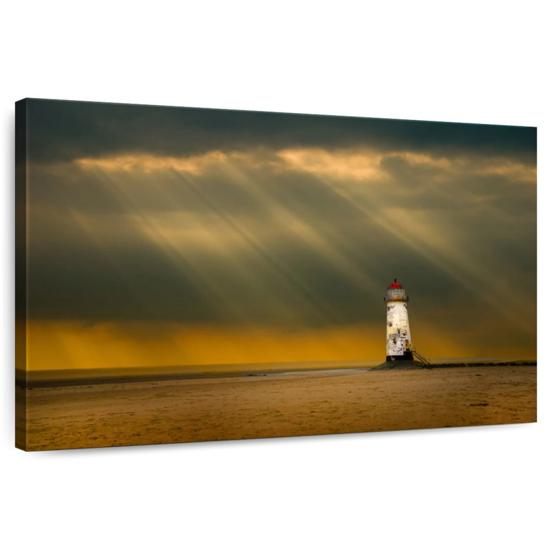 Aletra Talacre Lighthouse, 24" H x 36" W