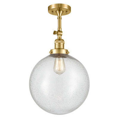 Ciacchi Glass Semi Flush Mount