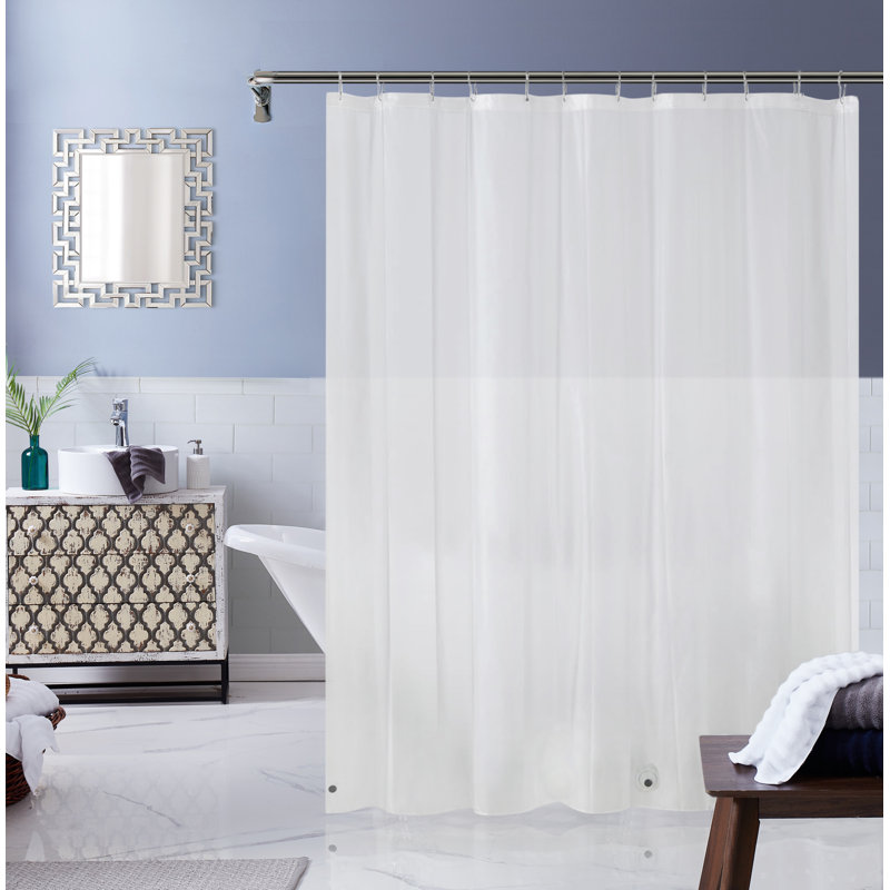 Doublure de rideau de douche Galva PEVA, Blanc