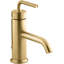Robinet de salle de bain monotrou avec ensemble de bonde Purist-66671024