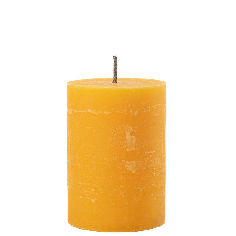 Pillar Candle, Yellow