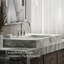 Robinet de salle de bain surdimensionné Kohler avec ensemble de bonde escamotable Kohler Purist-32738686