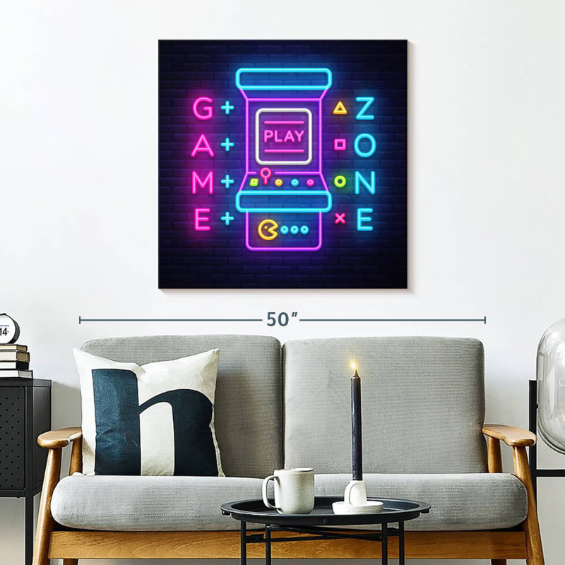 Senne Game Room, 30" H x 30" W