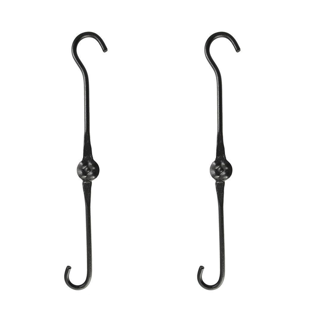 Metal Weather Resistant Hook Plant Stand (Set of 2) ACHLA 