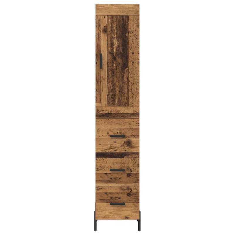 34.5cm Sideboard, Old Wood