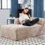 Canapé confortable en chenille pour des espaces de vie relaxants et élégants-1429488772