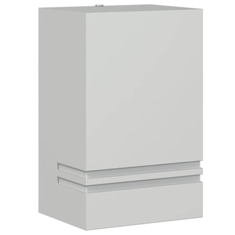 Darri Plug-in 1 Light Outdoor Wall Light, Silver