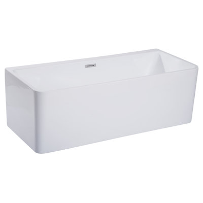 67'' x 29.4'' Freestanding Soaking Acrylic Bathtub