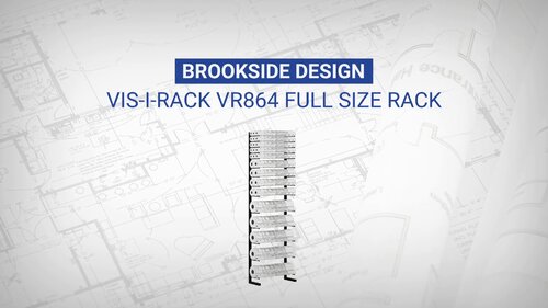 Vis-I-Rack High Capacity Blueprint Storage Type IV Wall Rack