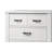 Cassini 31" White 5-Drawer Chest