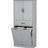 Grey Bathroom Storage With 2 Laundry , Cabinet, Painted, Adjustable Shelf, Tipping, Doors & Drawer For Home Cabinet Bags, And Use-2093160766