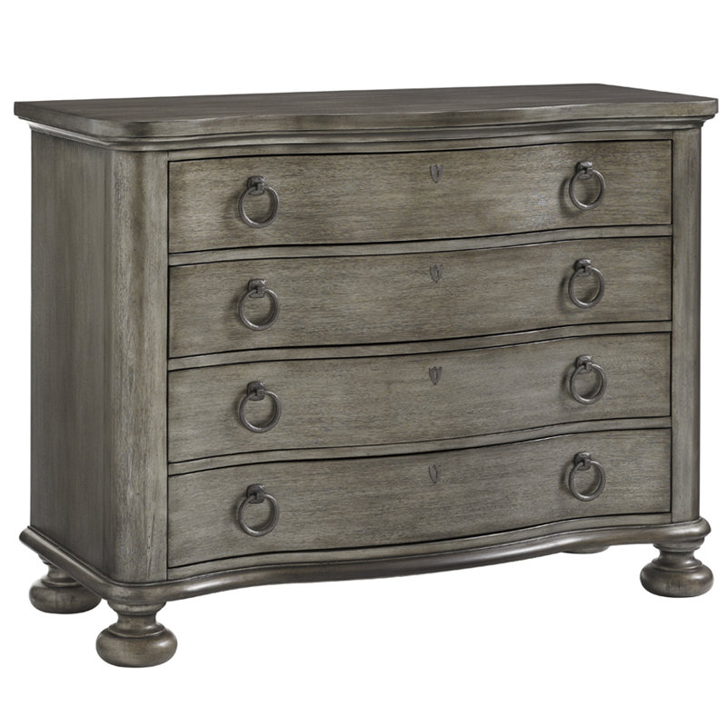 Oyster Bay 4 - Drawer Dresser, Pelican Gray