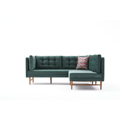 Upholstered L-Shaped Sectional Symmetrical