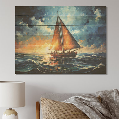 Moonlight Saiboat Horizon IV - Bateau à voile sur bois