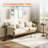 Bamboo Round End Table-323381774