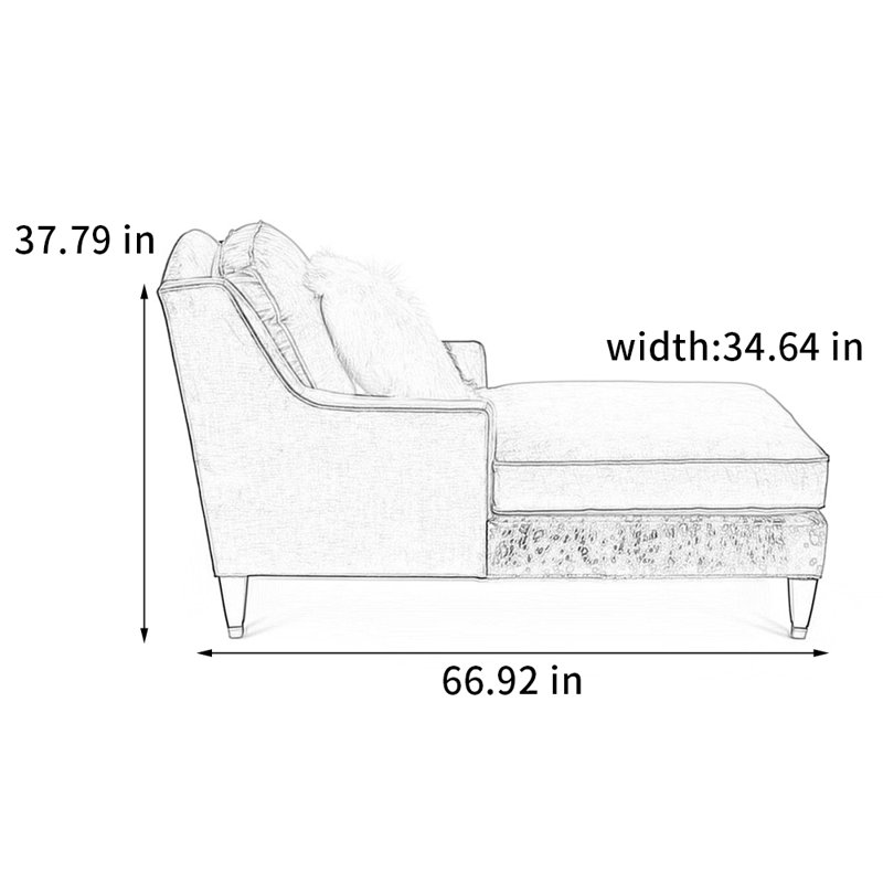 Chaise de luxe en bouleau massif