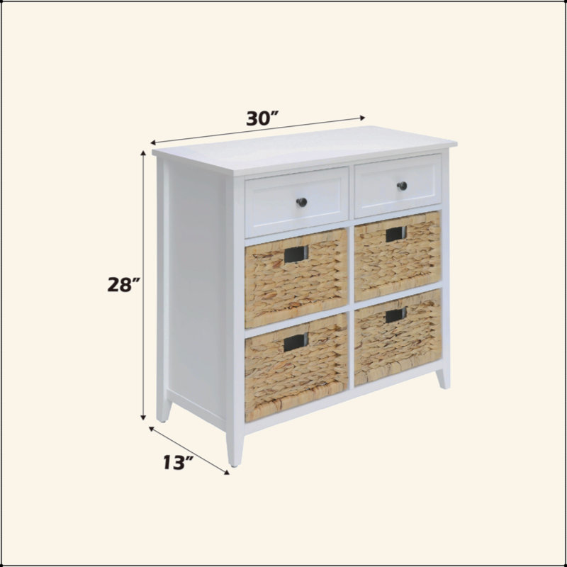 Console Cabinet, White