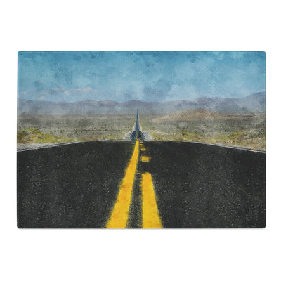 Tempered Glass Horizon of Nevada Chopping Board