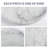 Guein Round Natural Marble Tray,Arabescato