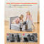 Canapé modulaire modulaire pour enfant avec canapé pour jouer avec accoudoirs 10 pièces gris