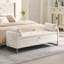 Banc de rangement rembourré 65 po avec deux coussins Soraiya-90772208
