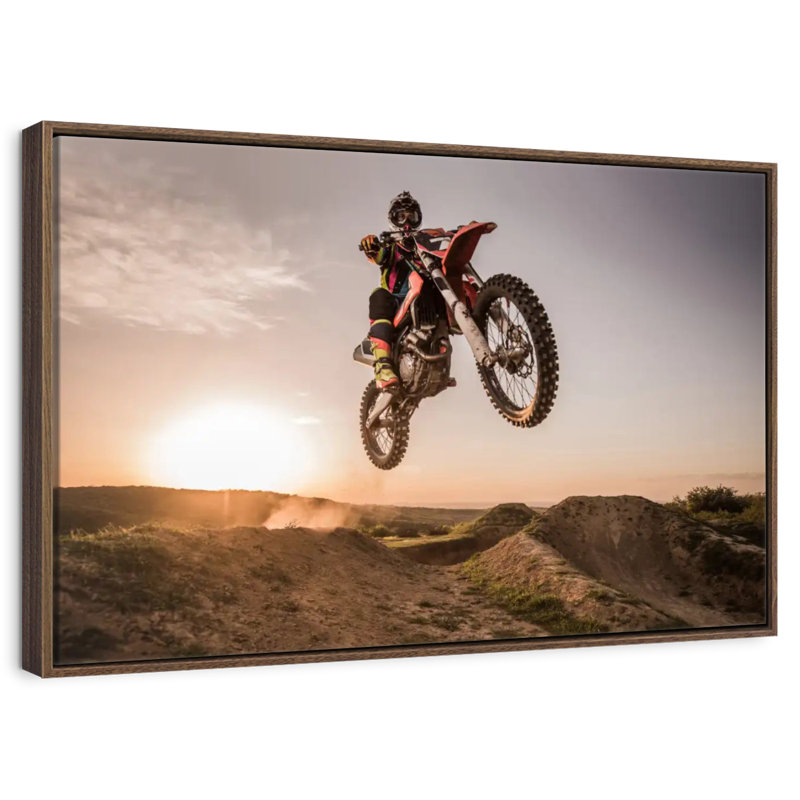 Vélo tout terrain Freestyle, 19 po x 13 po, Cadre flottant noyer