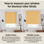 Thermal Blackout Roller Blind - Trimmable Cut to Size - Heavy Duty Metal Tube-1268557032-1274649706