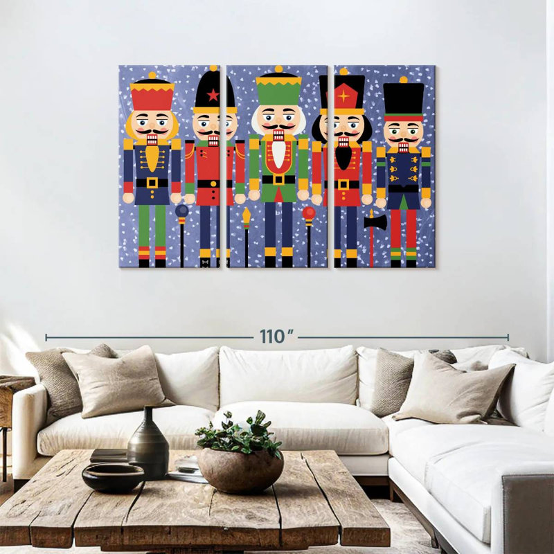 Nutcracker, 48" H x 74" W