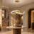 1-Light Dimmable Integrated LED Chandelier
