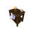 DecoTeak Outdoors Teak Side Table-9150276