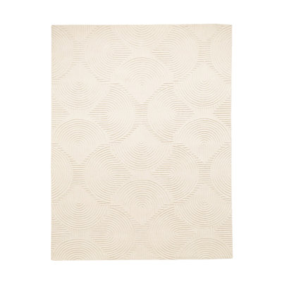 Arches Rug-Ivory/Ivory