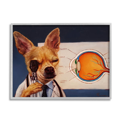 «Dog Optometrist» par Lucia Heffernan