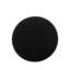Ayce 2 piece Glass Decoration Tray for Living Room Decor, Round Black & Gold Serving Tray for Tabletop