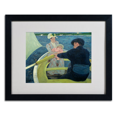 «The Boating Party 1893-94» par Mary Cassatt - reproduction d'art sur toile