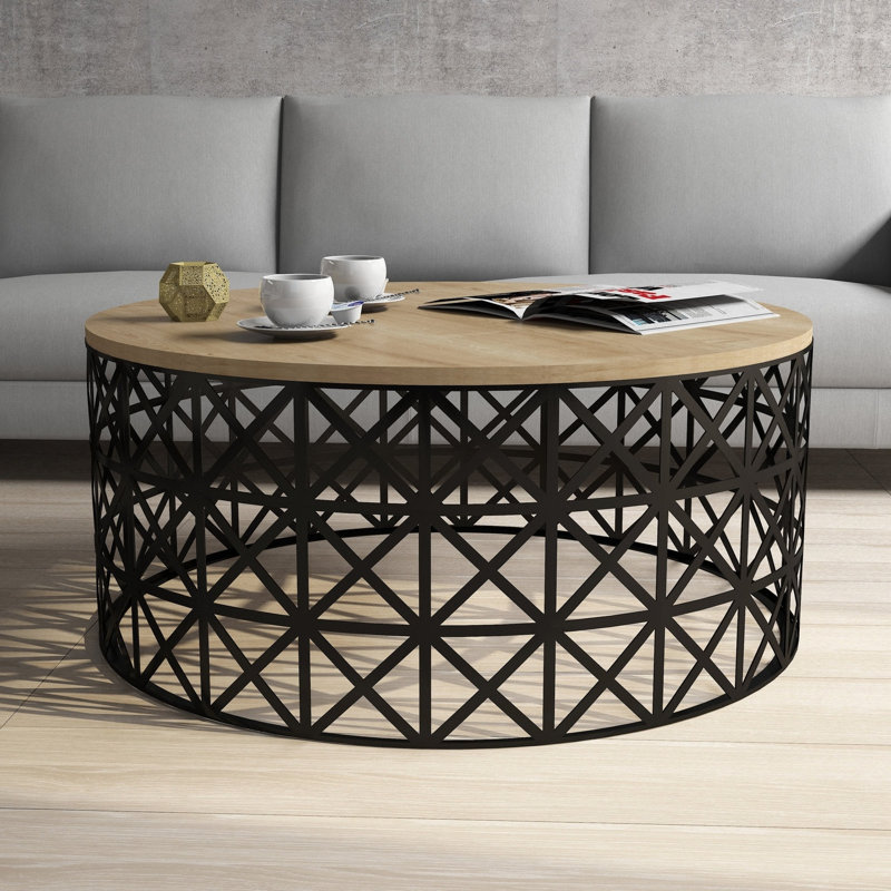 Table basse Carson, Chêne