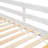 Twin over Twin House Bunk Bed with Roof , Window, Window  Box, Door , with Safety Guardrails and Ladder, Pink/White