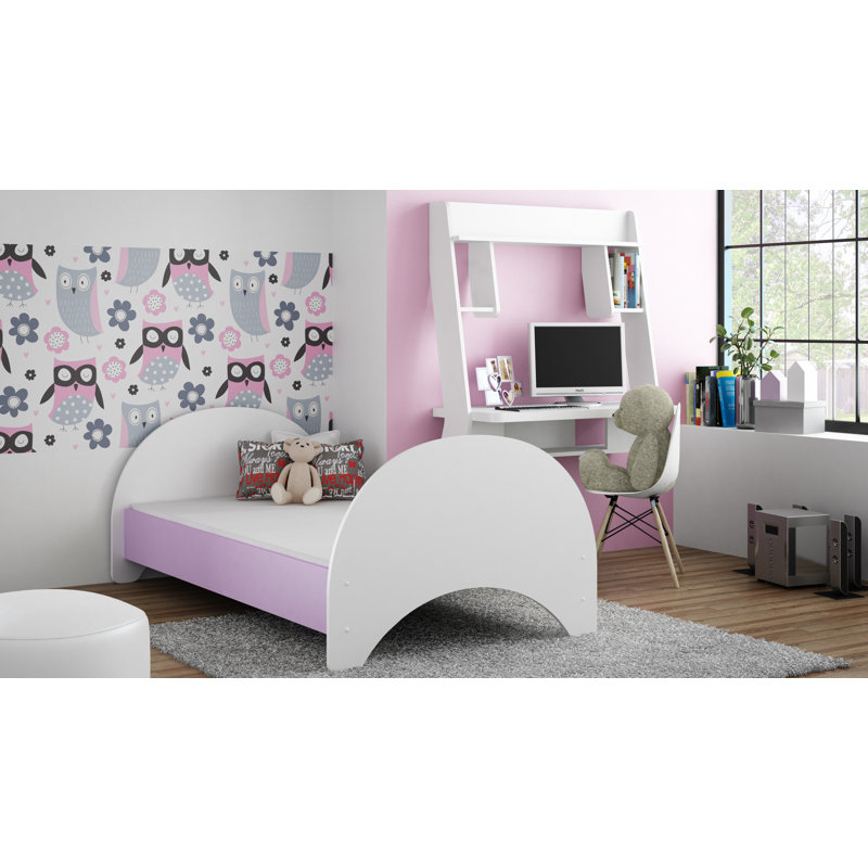 Deborah European Toddler (80 X 160cm) Standard, White/Light purple