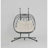 2 Persons Wicker Hanging Egg Chair With Stand For Indoor And Outdoor Relaxation, Comfortable And Durable Swing Chair-1302125754