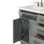 Meuble-lavabo simple en bois massif 36 po Tidworth avec plateau en quartz 1,5 po-77851509-83279749-83279750