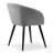 Fernada 18.25'' H Fabric Upholstered Metal Armchair
