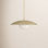 Del Single Light Metal Dimmable Pendant